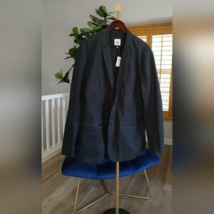 NWT GAP Men's Blazer in Black. Size XL